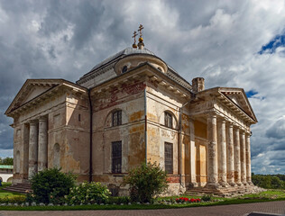 Sts. Boris and Gleb cathedral, years of construction 1785 - 1798. Sts. Boris and Gleb monastery, city Torzhok, Russia