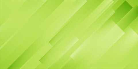 Obraz premium Abstract Green background with diagonal lines. Dynamic shapes composition and modern design. Vector illustration