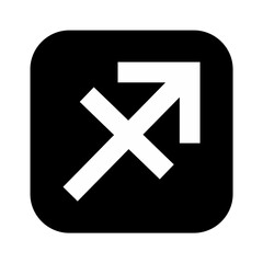 Zodiac icon symbol. Vector image