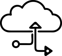cloud computing concept vector