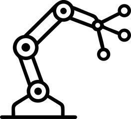 Robotic arm and ai system illustrations