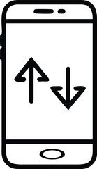 vector icon of a notebook