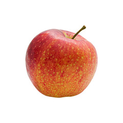 red apple isolated on white