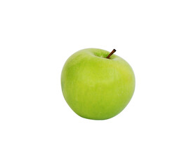 green apple isolated on white
