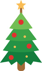 Obraz premium christmas tree vector
