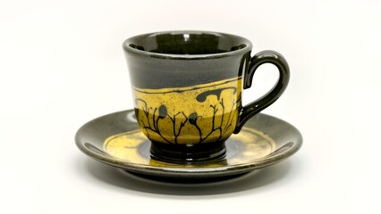 Close up of the Black Cup artifact