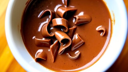 Close up of Brown Sauce Cuisine