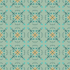 A geometric mandala blending graceful curves and vibrant colors, symbolizing the balance between nature and the mind. It evokes serenity and timeless beauty through rhythmic symmetry.