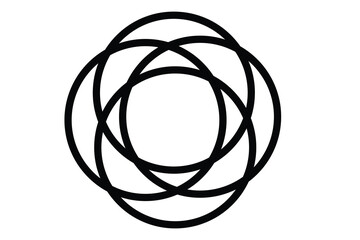 Modern corporate logo design for future tech company featuring bold geometric shapes and vibrant color palette