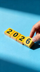 hand holding a yellow sign