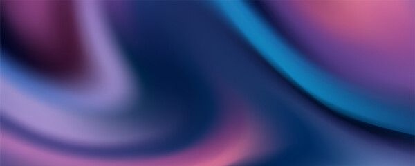 Dynamic gradient flow of turquoise, purple, and peach colors in an abstract wavy composition. Modern digital art background for futuristic or creative visuals.