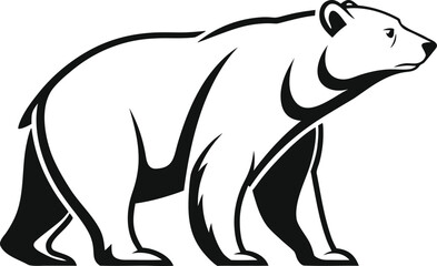 Fototapeta premium bear vector illustration