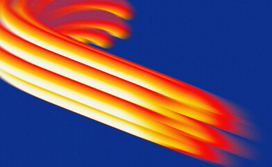 Abstract grainy gradient dynamic red, orange, and yellow motion blur texture background