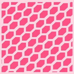 Fondo geométrico suave en tonos rosa pastel con figuras entrelazadas. Ideal para papelería, branding, diseño digital y decoración.