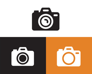 Vector camera icons set