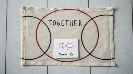 Symbolic Representation of Togetherness and Shared Life Concept