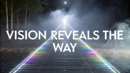 Vision Reveals the Way with Light Path Through Dark Forest