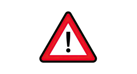 Warning sign indicating potential danger ahead for everyone.