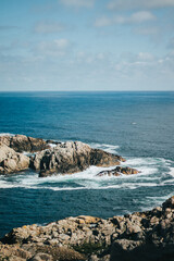 the coast of the sea