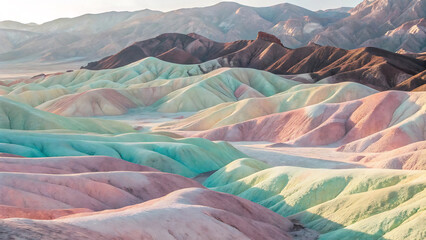 Zabriskie Point, Death Valley National Park, California, USA