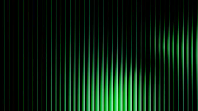 abstract black and bright neon green vertical lines background