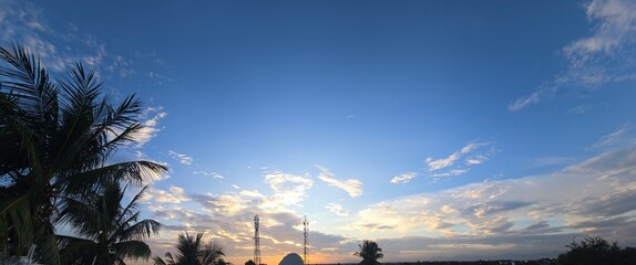 Art Of Sky in Every  Morning and Evening 