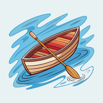 A boat logo design