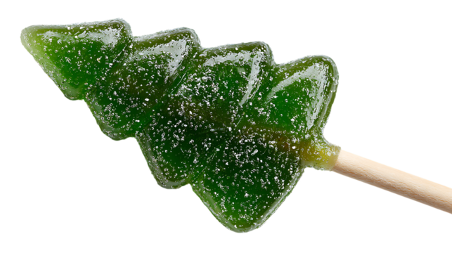 green lollipop