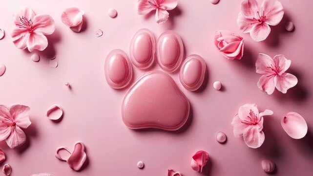 squish paw beautiful colorful toy. Selective focus. kid.