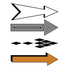 Modern geometric abstract design with vibrant color palette