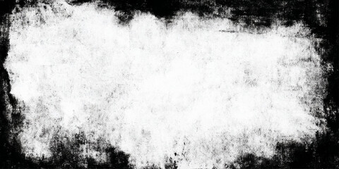 High contrast black and white grunge texture overlay background with heavy digital grain, dust, and distressed vintage film noise effect.