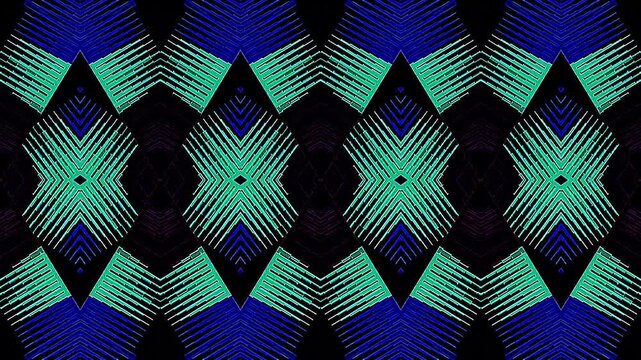 Beautiful videos that glow, shine brightly that regulate subtle movements with colorful stripes on a black background	