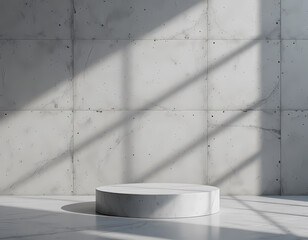 Concrete Industrial Chic Mockup for Modern Skincare and Lifestyle Products