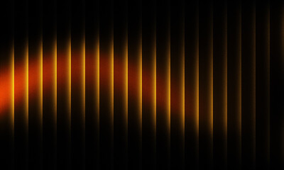Abstract background with vertical lines and orange light for graphic design