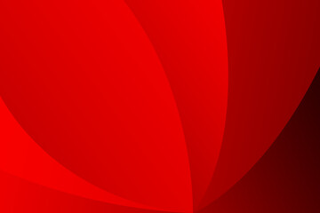 Red curve abstract minimalist background for corporate concept, template, poster, brochure, website, flyer design. Vector illustration	