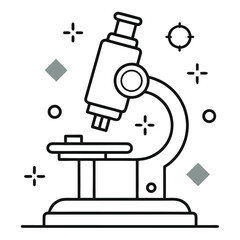 Minimal microscope for science lab.