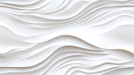 Detailed close-up of white sand displaying smooth, wavy patterns, capturing the beauty of nature's textures and forms in brilliant light SEAMLESS PATTERN