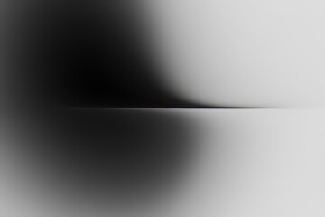 Abstract monochrome gradient minimal design background banner AI