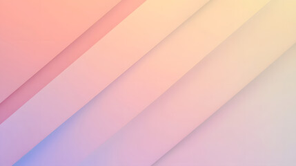 Obraz premium An abstract background featuring soft pastel colors and smooth diagonal lines creating a modern and aesthetic visual effect.