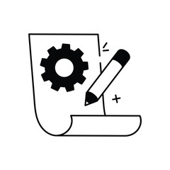 Engineering Report vector icon