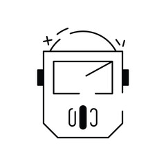 Welding Helmet vector icon
