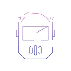 Welding Helmet vector icon