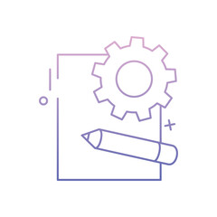 Prototyping vector icon