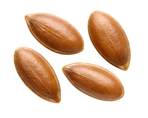 flaxs isolated on transparent white background full depth of field clipping path 