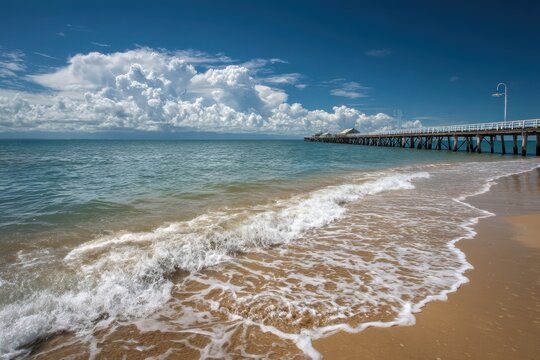 The Stunning Urangan Pier in Hervey Bay, Queensland: A Vacation Paradise by the Sea