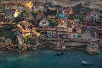 Popeye village - a film set village in Malta