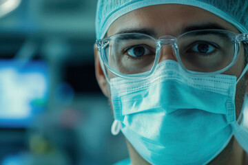 Portrait of a doctor in hospital