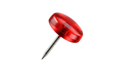 Pushpin isolated on transparent background