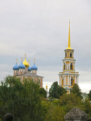 cathedral bell tower of the Ryazan Kremlin, Russia