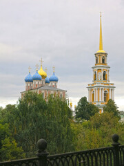 cathedral bell tower of the Ryazan Kremlin, Russia